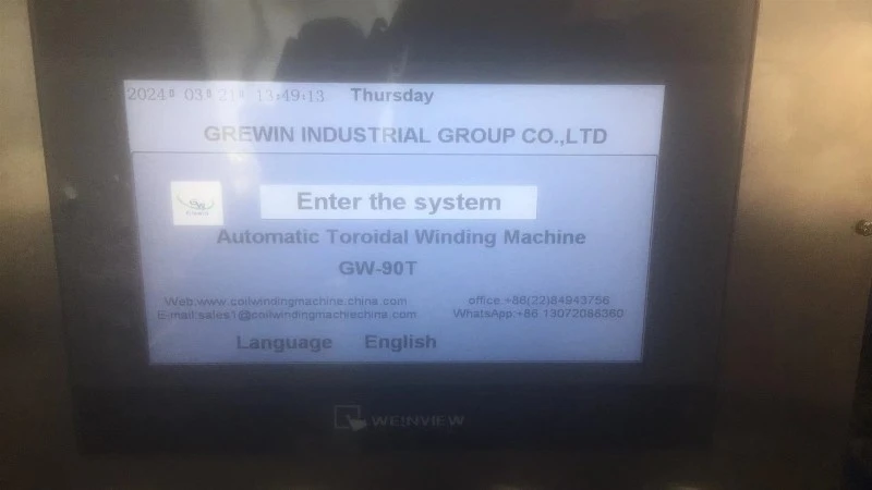 Toroidal Transformer Winding machine Toroidal Transformer Winding machine