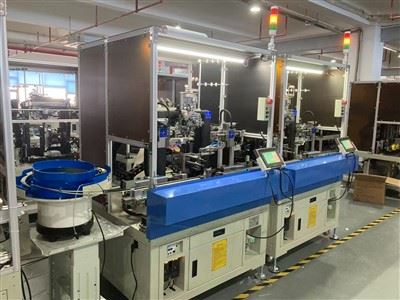 Double Arm Sleeve Casing Winding Machine For High Frequency Transformer factory