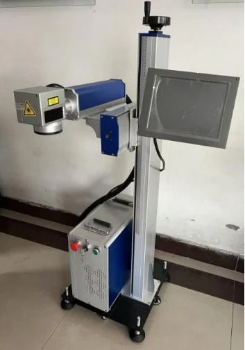 UV online laserový značkovací stroj